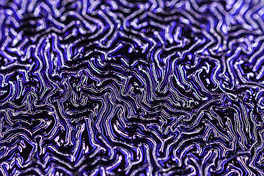 Рельеф ёлочного шарика